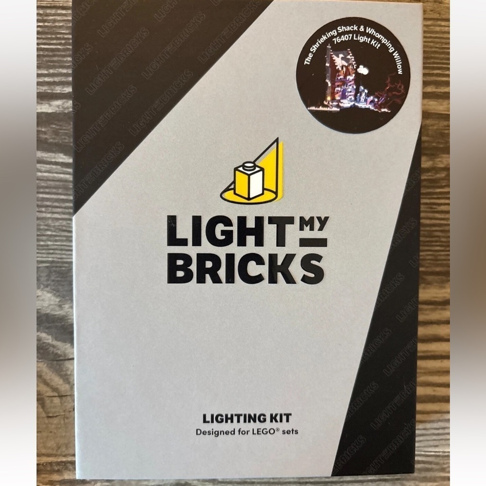 Light My Bricks The Shrieking Shack & Whomping Willow 76407 Light Kit